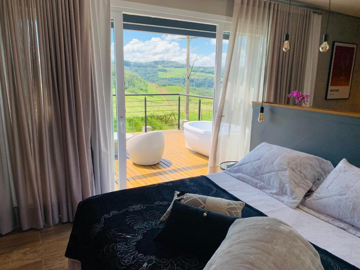 Bento Gonçalves Vista Vigneti Albergo & Vino - Vale Dos Vinhedos מראה חיצוני תמונה