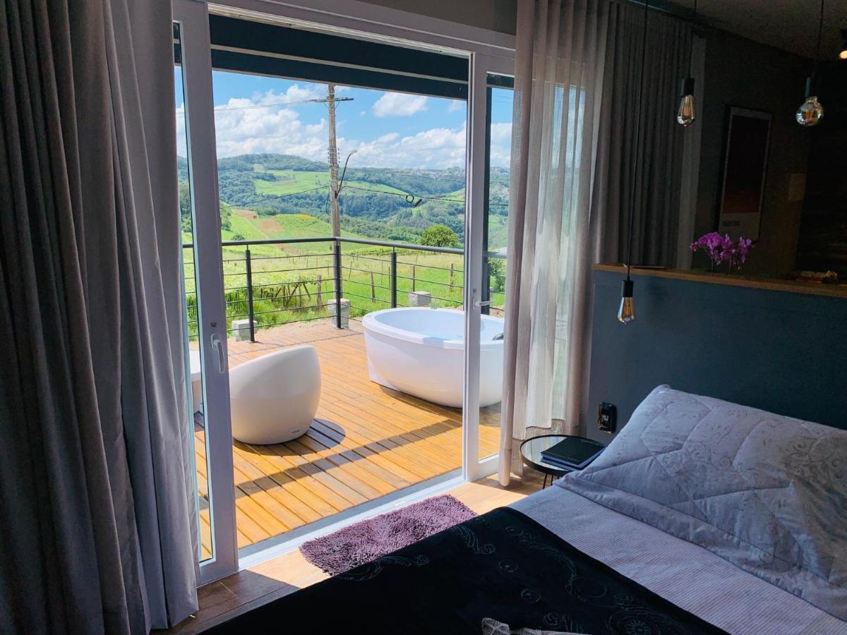 Bento Gonçalves Vista Vigneti Albergo & Vino - Vale Dos Vinhedos מראה חיצוני תמונה